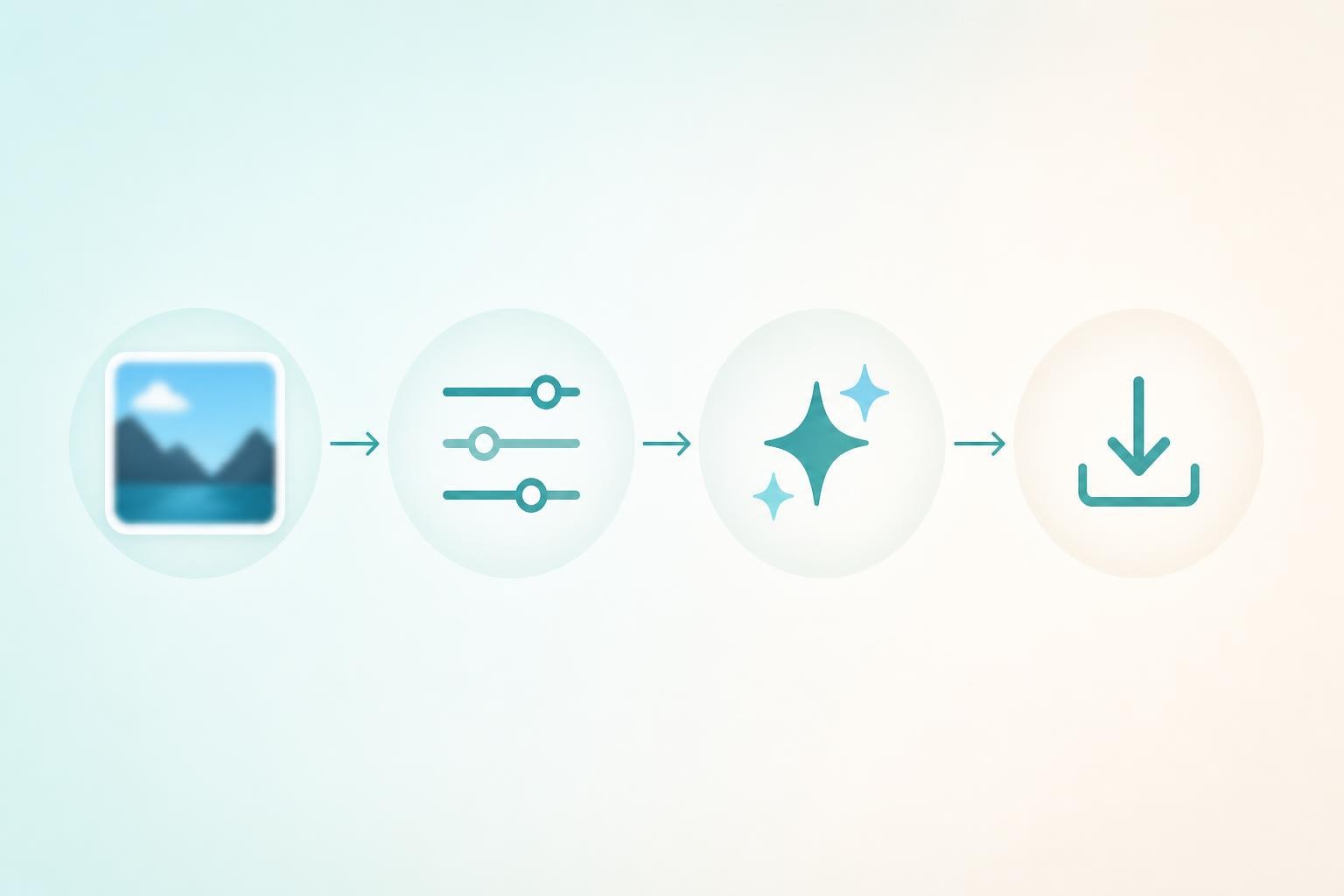 Mejorar calidad de imagen Canva Flujo de trabajo en cuatro pasos para mejorar una foto en un editor de diseño Image 2